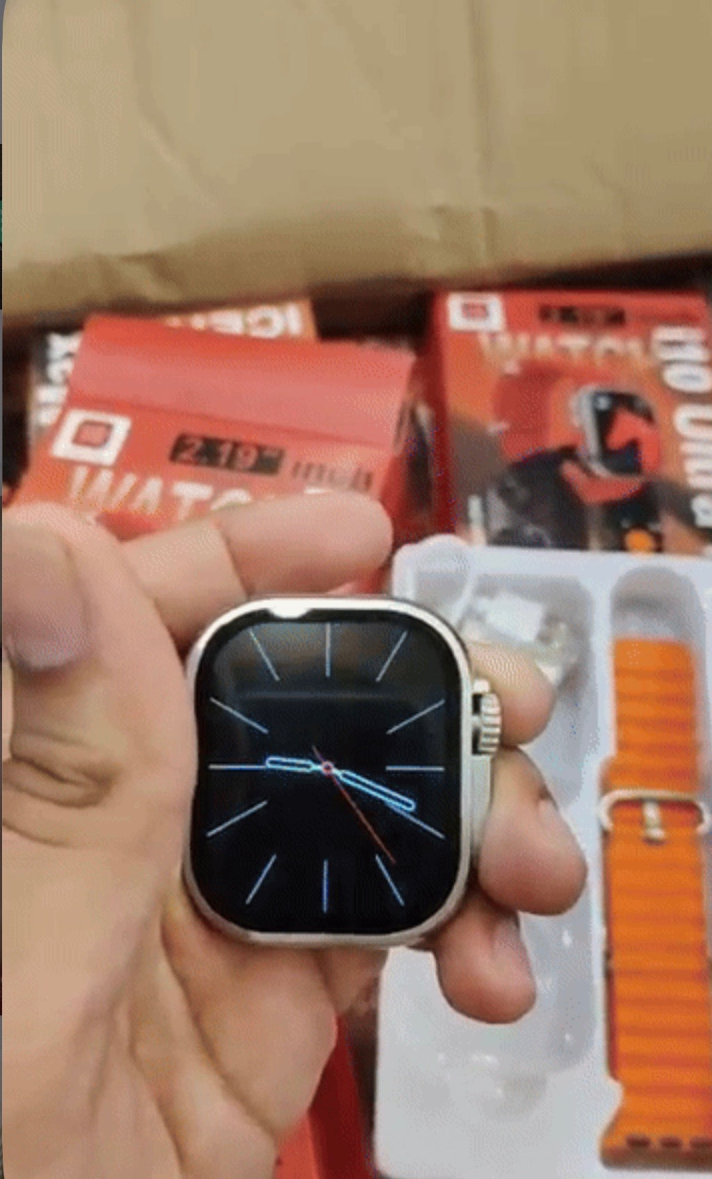 Smartwatch HD 2.19” con Llamadas Bluetooth, Siri, Notificaciones y Pantalla Personalizable